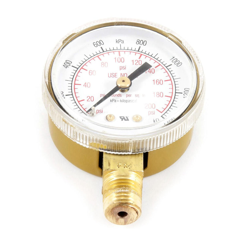 Forney 2 in. W Low Pressure Regulator Gauge 1 pc