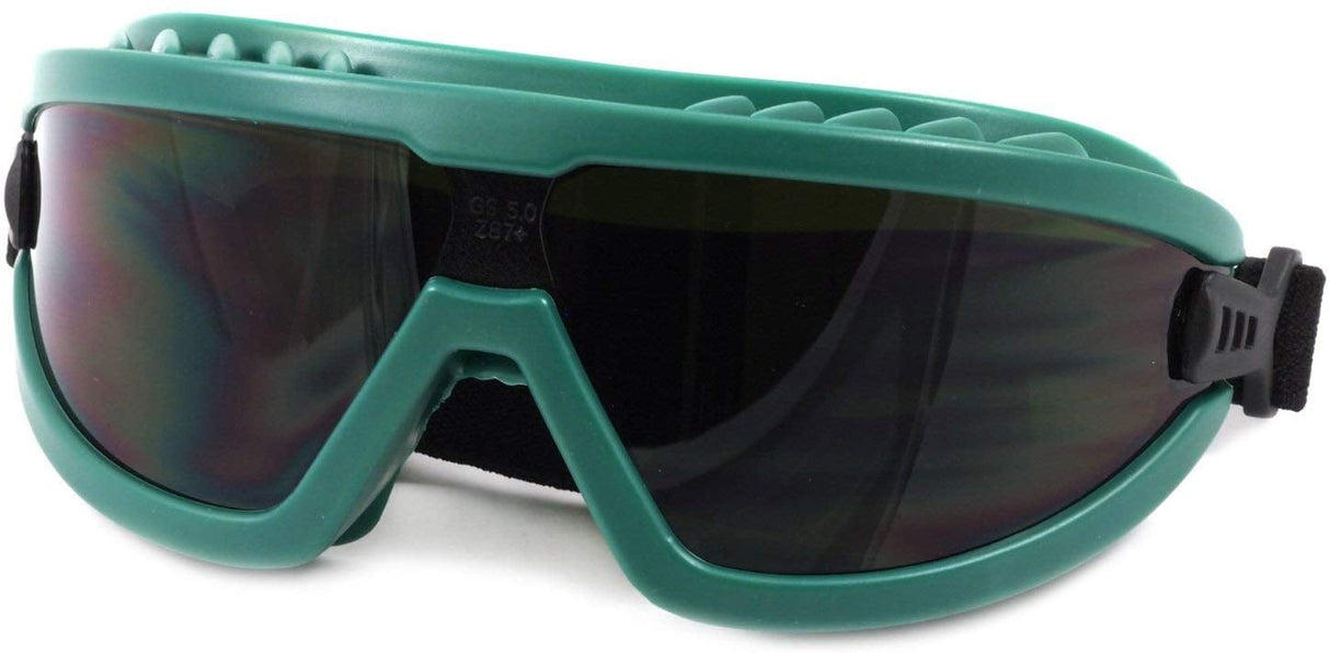 Forney Barricade 2.2 in. L X 6.5 in. W Anti-Fog Oxy-Acetylene Welding Goggles Black #5 Shade Number