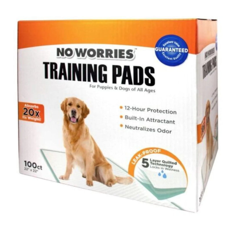 Four Paws No Worries Plastic Training Pads 100 pk