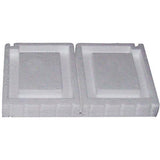 Frost King 7.75 in. H X 13.25 in. W White Polystyrene Foundation Vent