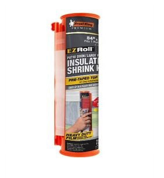 Frost King Clear Indoor Patio Door Insulator Kit 82 in. W X 112 in. L