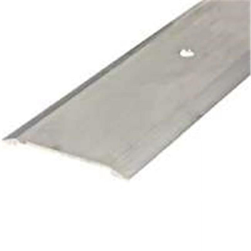 Frost King 2 in. H X 1.75 in. W X 36 in. L Mill Aluminum Flat Top Saddle Threshold Silver