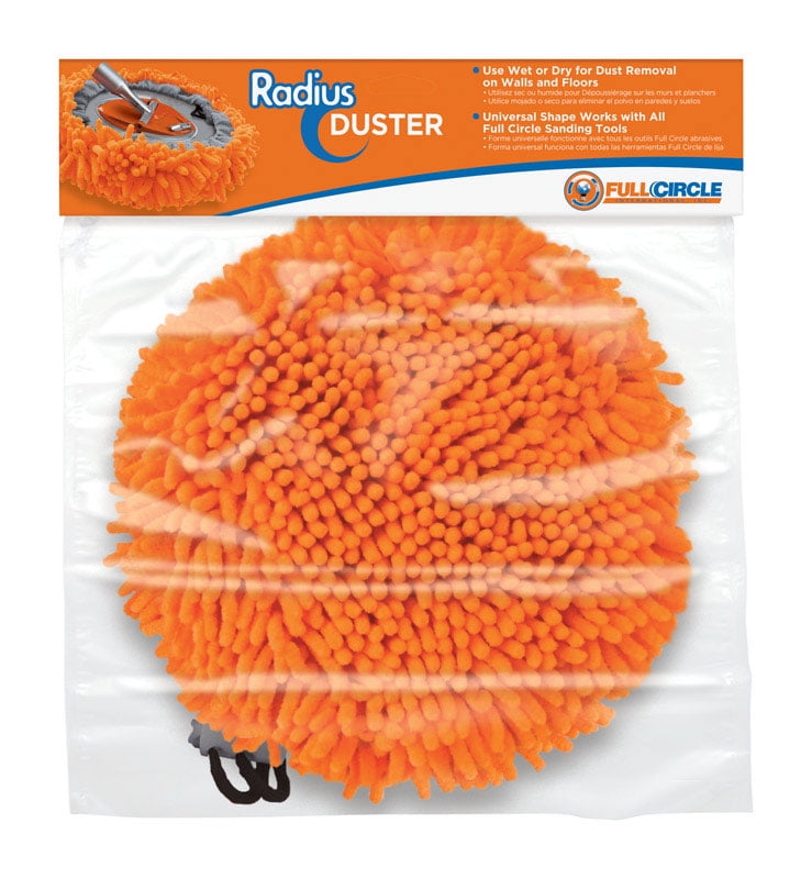 Full Circle Radius 8 in. L X 8 in. W Assorted Grit Synthetic Material Microfiber Duster Pad 1 pk