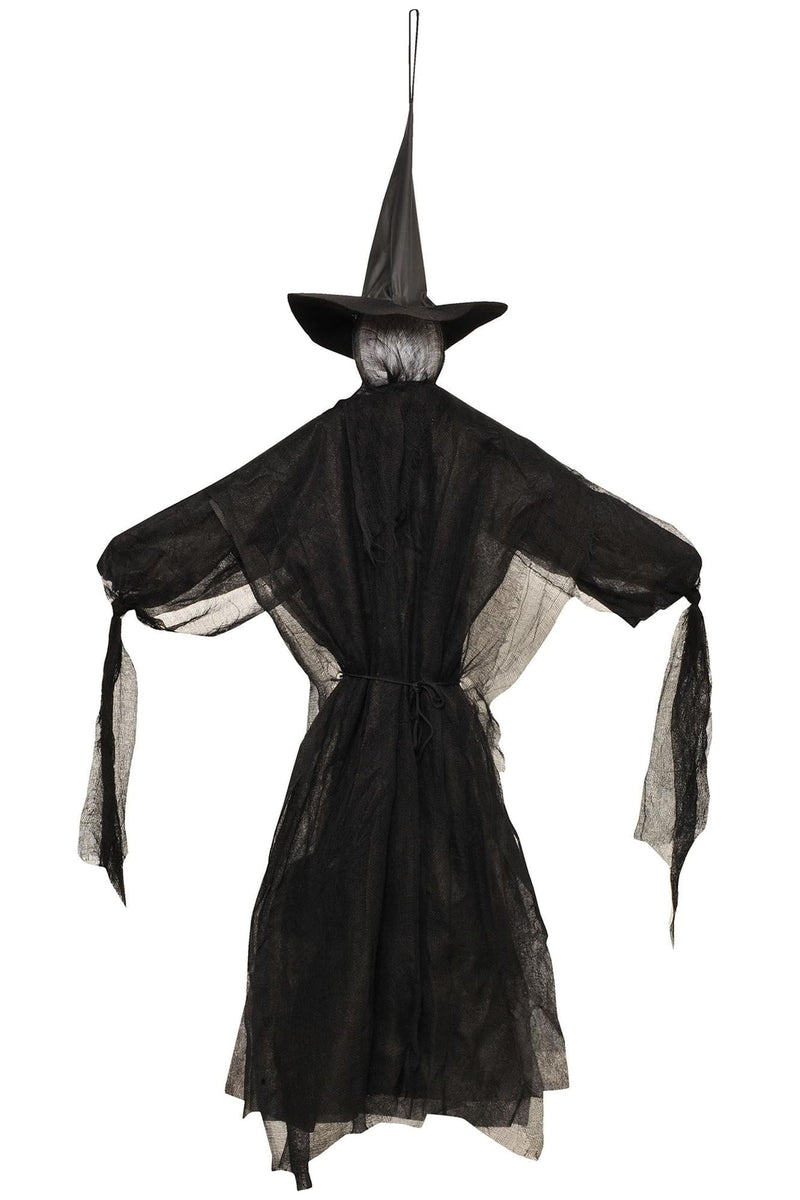 Fun World LED Prelit Hanging Witch Halloween Decor