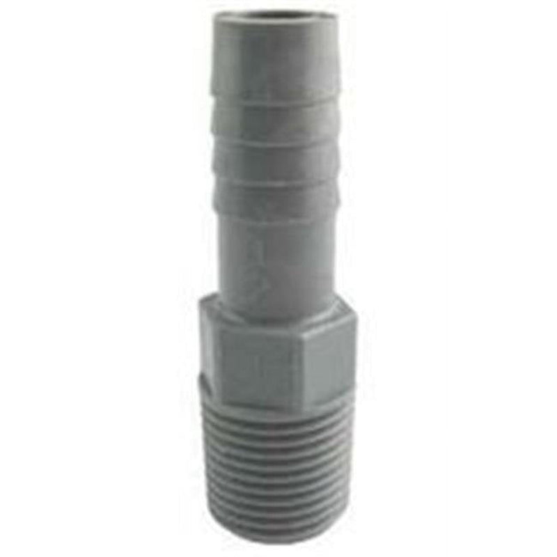 Boshart Industries 1-1/2 in. MPT in. X 1-1/2 in. D Insert Polypropylene Male Adapter 1 pk