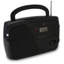 GPX Black AM/FM Clock Radio Digital Plug-In