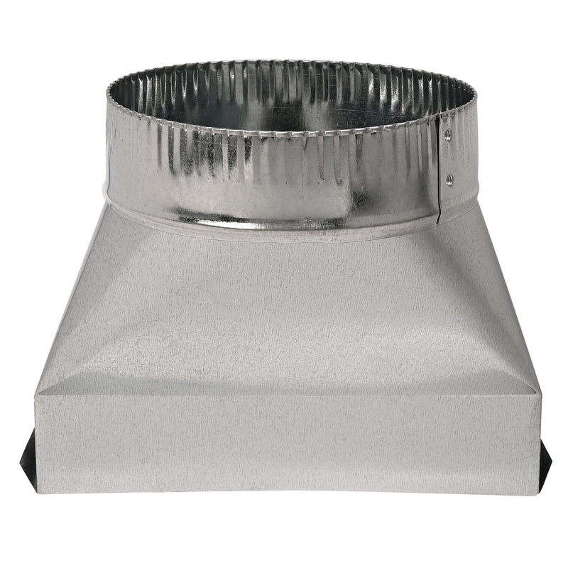 Deflect-O 7 in. D X 10 in. L Galvanized Steel Duct