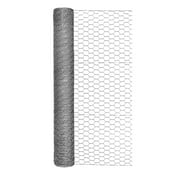 Garden Craft 36 in. H X 50 ft. L Galvanized Steel Poultry Netting 1 in.