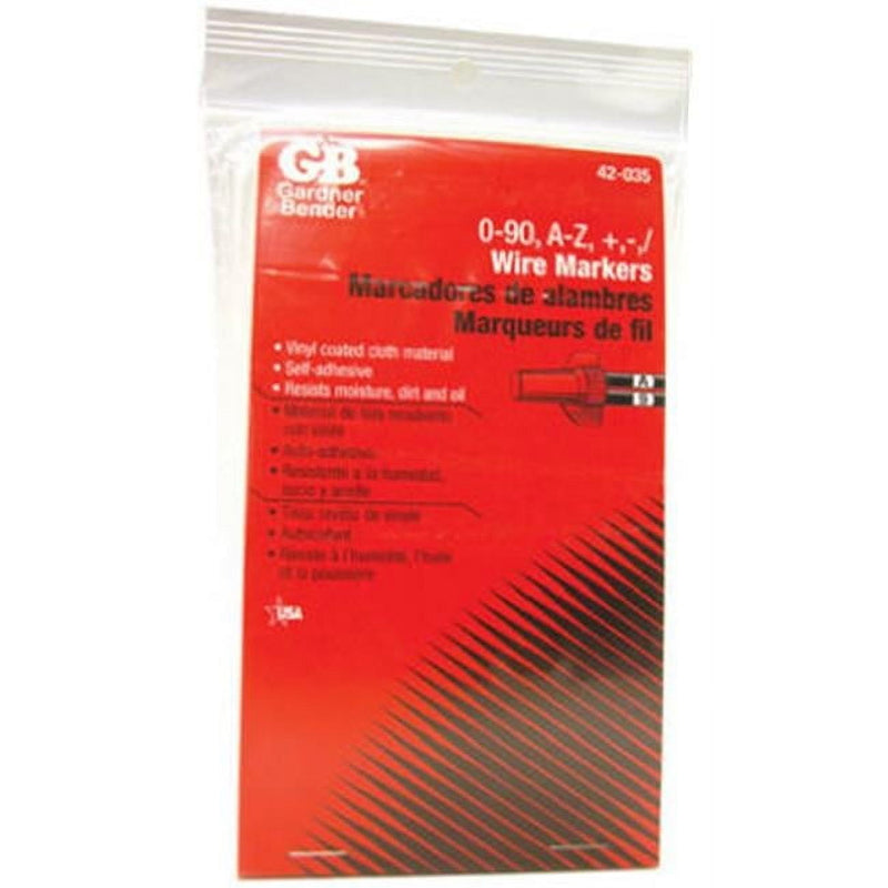 Gardner Bender Wire Marker 1 pk