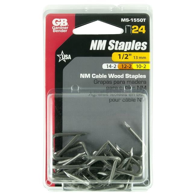 Gardner Bender Metal Cable Staple 24 pk