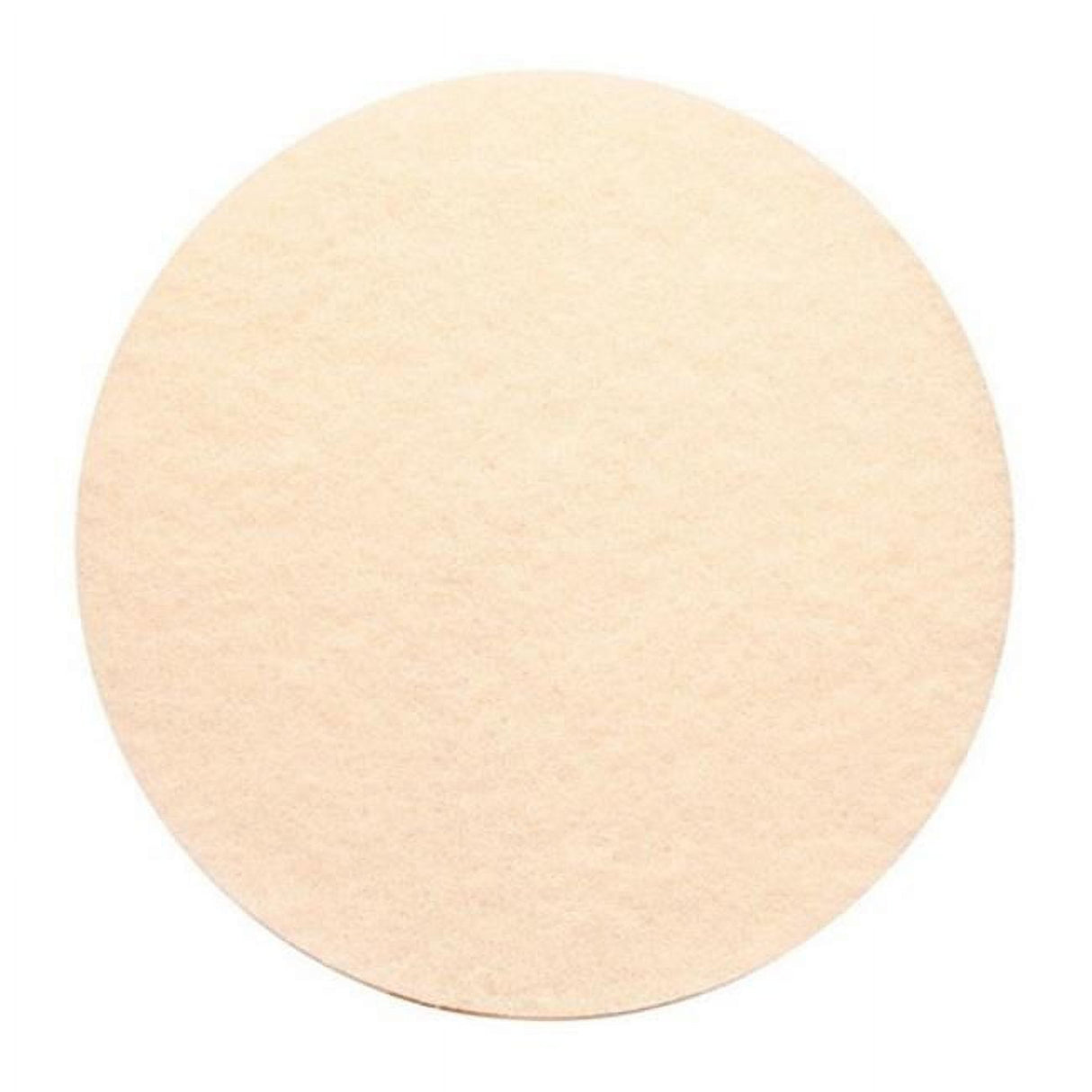 Gator 17 in. D Non-Woven Natural/Polyester Fiber Floor Polishing Pad White