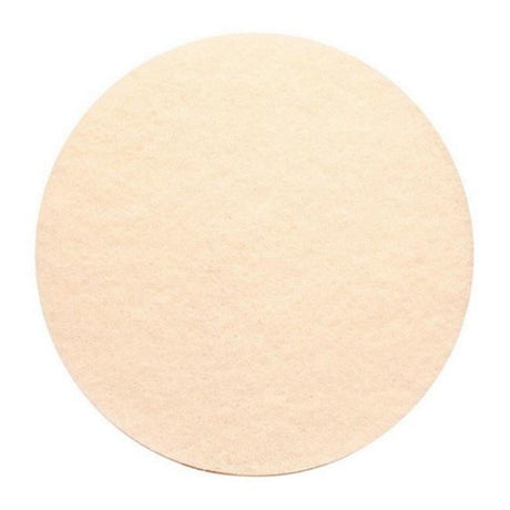 Gator 17 in. D Non-Woven Natural/Polyester Fiber Floor Polishing Pad White