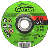 Gator 5 in. D X 7/8 in. Aluminum Oxide Metal Cutting Wheel 1 pk