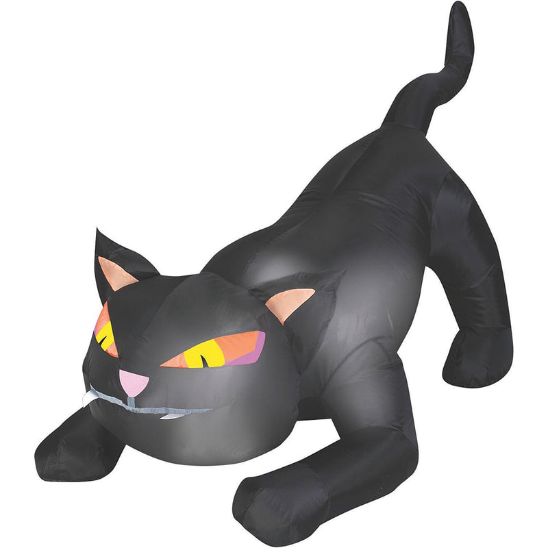 Gemmy Airblown 4 ft. LED Prelit Black Cat Inflatable