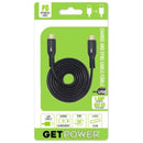 GetPower Black Hi-Speed USB Charge/Sync Cable For Universal 3 ft. L