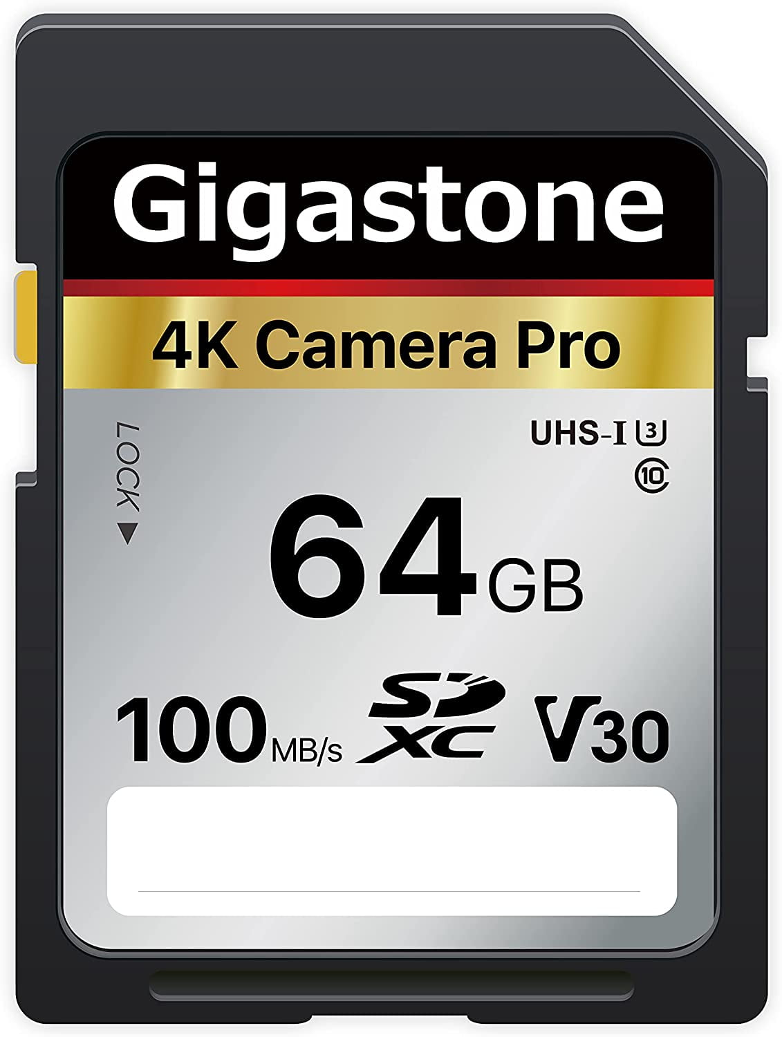 Gigastone 64 GB SDXC Flash Memory Card 1 pk
