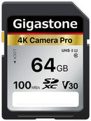 Gigastone 64 GB SDXC Flash Memory Card 1 pk