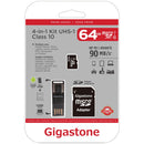 Gigastone 64 GB Micro SD Flash Memory Universal Pack 1 pk