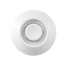 Globe Heath Zenith White Metal Wired Pushbutton Doorbell
