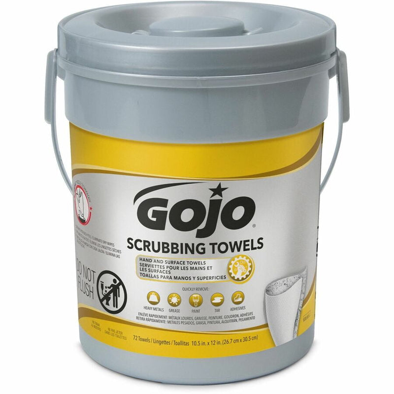 Gojo Fresh Citrus Scent Hand and Surface Scrubbing Towels