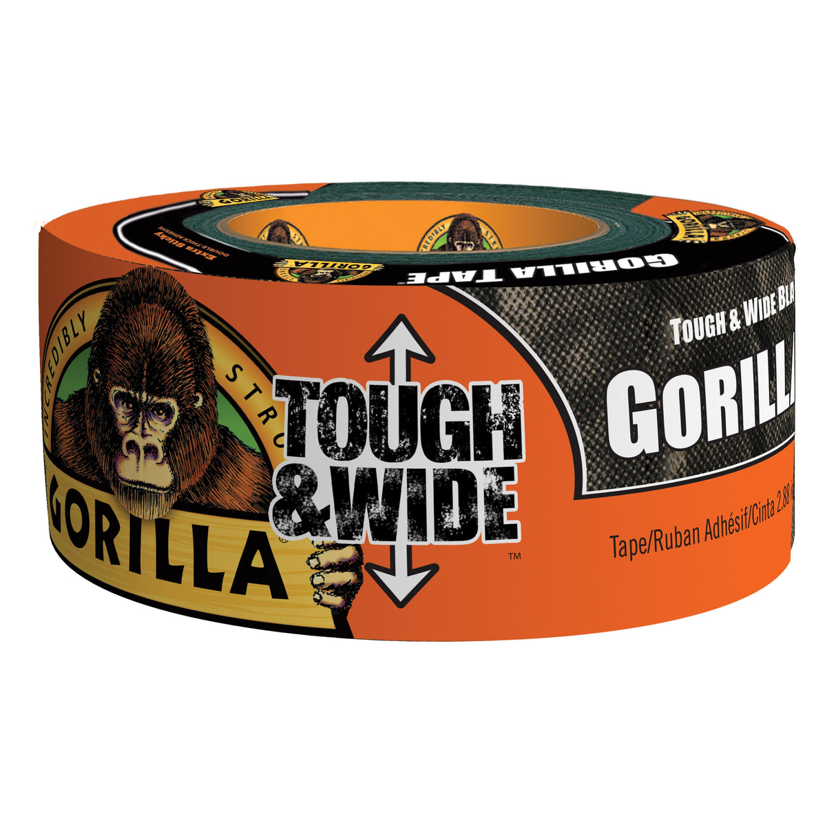 Gorilla 2.88 in. W X 25 yd L Black Duct Tape