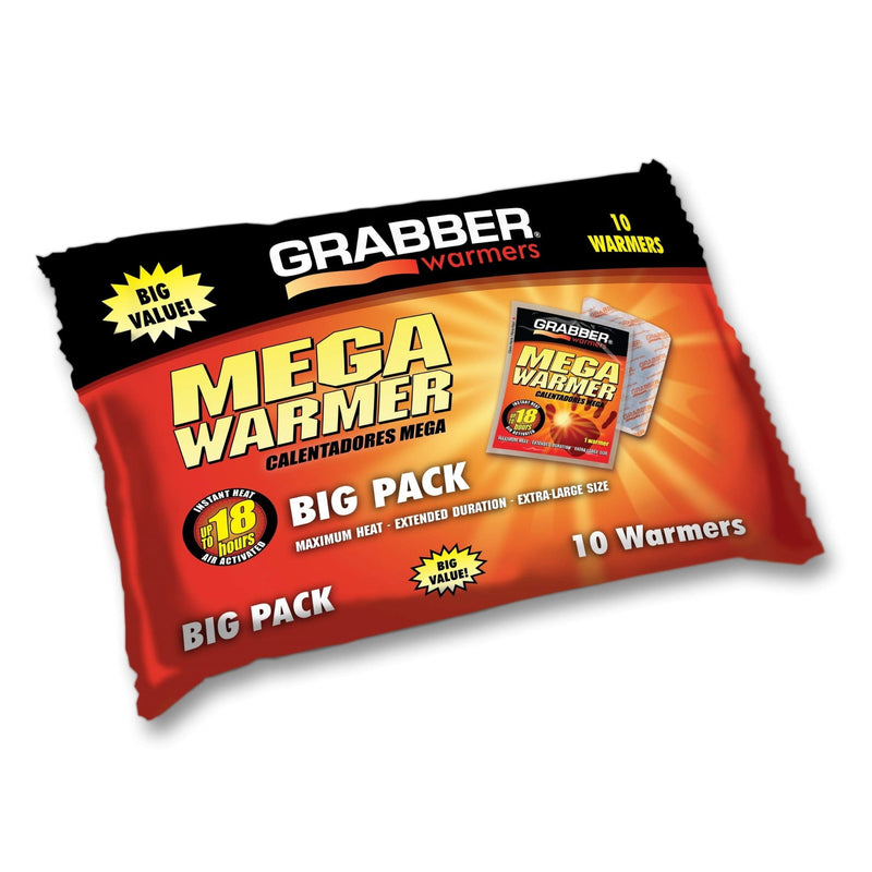 Grabber Warmers Mega Hand Warmer 10 pk