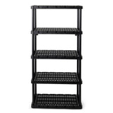 Gracious Living Knect-A-Shelf 72 in. H X 36 in. W X 18 in. D Plastic Shelving Unit