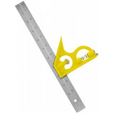 Great Neck 12 in. L X 11/16 in. H Stainless Steel Combination Square Level and Scriber