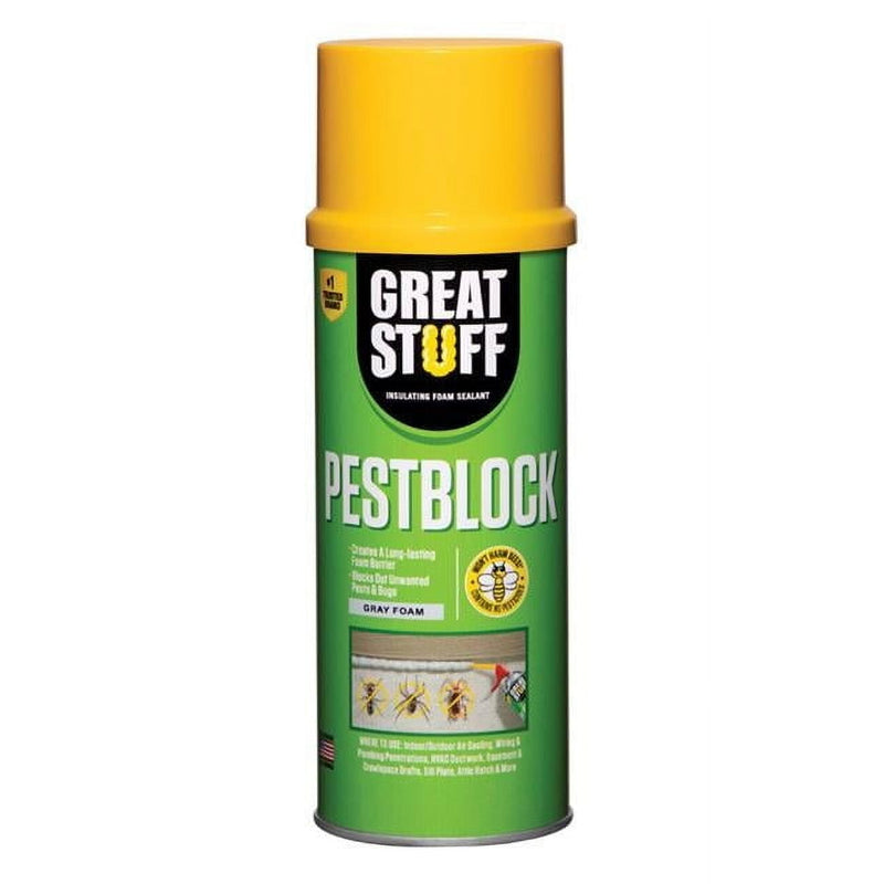 Great Stuff Smart Dispenser Gray Polyurethane Insulating Foam Sealant 12 oz