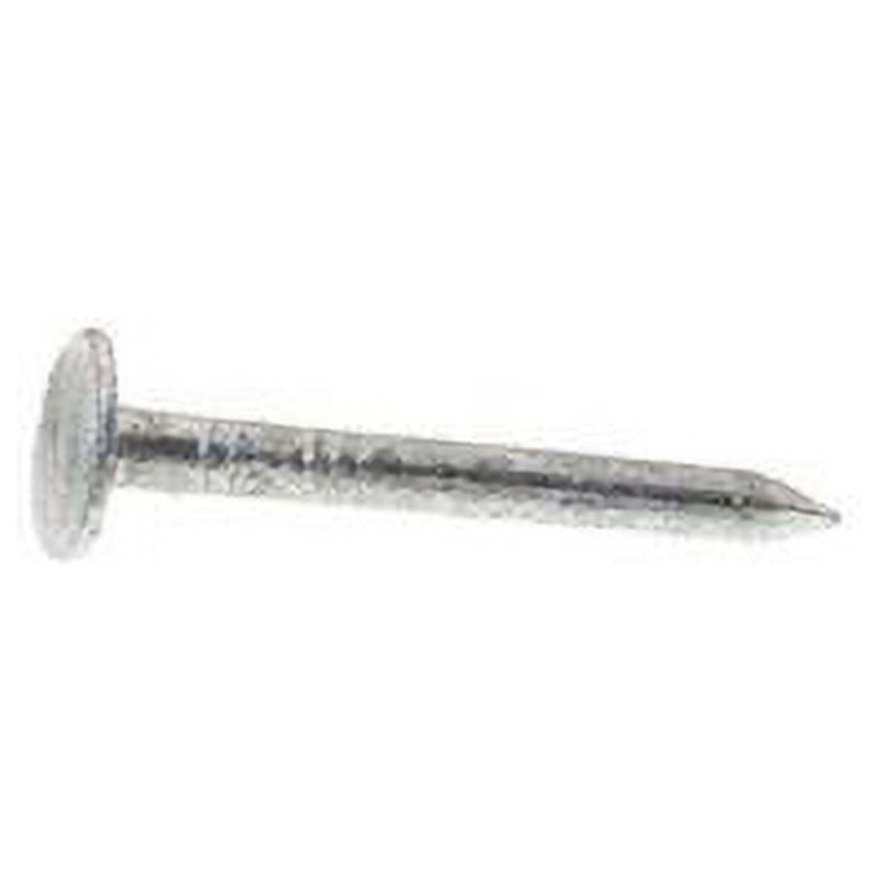 Grip-Rite 1-1/2 in. Roofing Hot-Dipped Galvanized Steel Nail Flat Head 1 lb