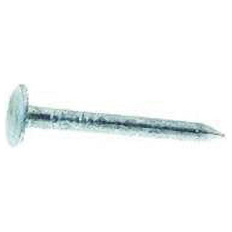 Grip-Rite 1 in. Roofing Hot-Dipped Galvanized Steel Nail Flat Head 1 lb