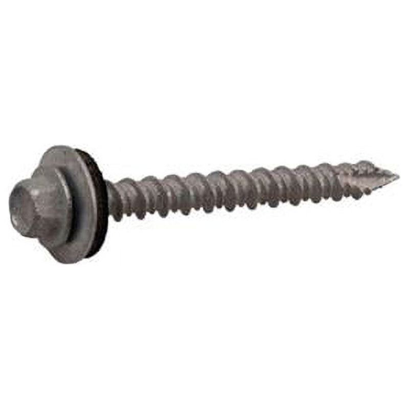 Grip-Rite No. 10-16 Sizes X 1-1/2 in. L Hex Hex Head Screws w/Washers 1 lb 95 pk