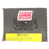 Grip-Rite 8D 2-1/4 in. Duplex Bright Steel Nail Double Head 1 lb