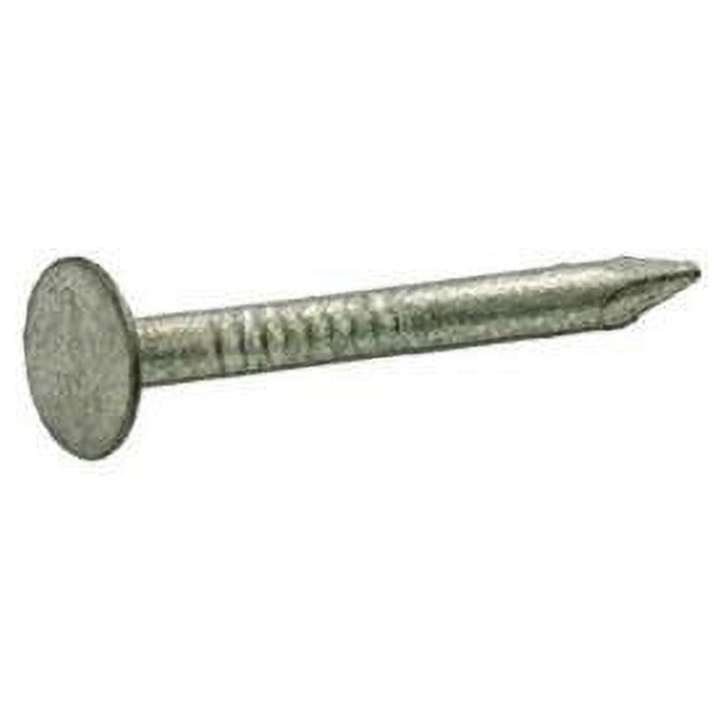 Grip-Rite 2 in. Roofing Hot-Dipped Galvanized Steel Nail Flat Head 1 lb