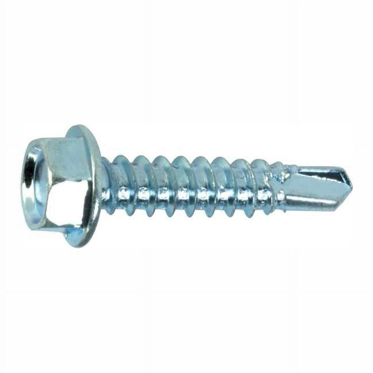 Grip-Rite Pro-Twist No. 8 Sizes X 3/4 in. L Hex Hex Washer Head Sheet Metal Screws