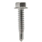 Grip-Rite Pro-Twist No. 14 Sizes X 1-1/2 in. L Hex Hex Head Sheet Metal Screws 1 lb