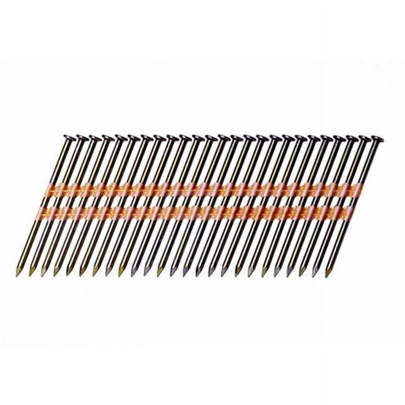 Grip-Rite 3 in. L X 10 Ga. Angled Strip Bright Framing Nails 21 deg 4000 pk