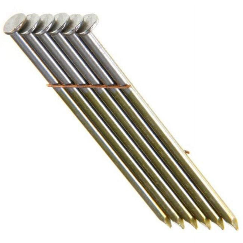 Grip-Rite 3-1/4 in. L X 11 Ga. Angled Strip Bright Framing Nails 28 deg 2000 pk