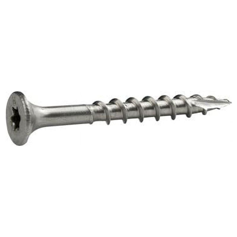 Grip-Rite PrimeGuard Max No. 8 wire X 1.625 in. L Silver Star Bugle Head Deck Screws 1 lb 150 pk