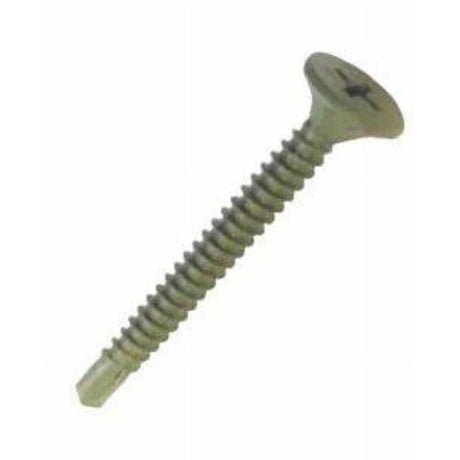Grip-Rite No. 8 wire X 1-5/8 in. L Phillips Wafer Head Cement Board Screws 5 lb 720 pk