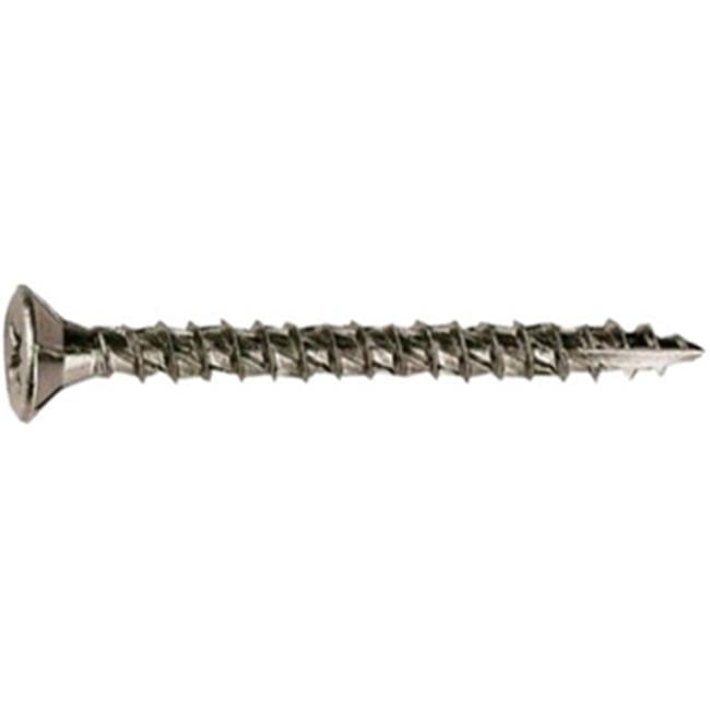 Grip-Rite No. 6 wire X 1 in. L Phillips Flat Head Exterior Screws 1 lb 313 pk