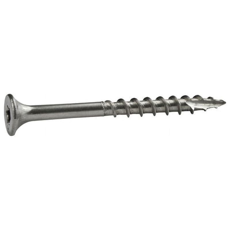 Grip-Rite PrimeGuard Max No. 8 wire X 2 in. L Silver Star Bugle Head Deck Screws 5 lb 640 pk