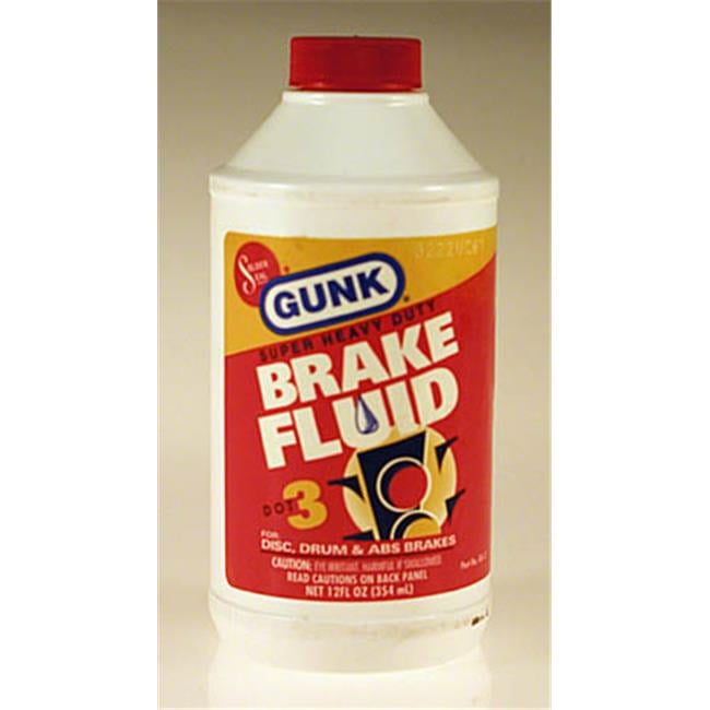 Gunk Premium DOT 3 Brake Fluid 128 oz