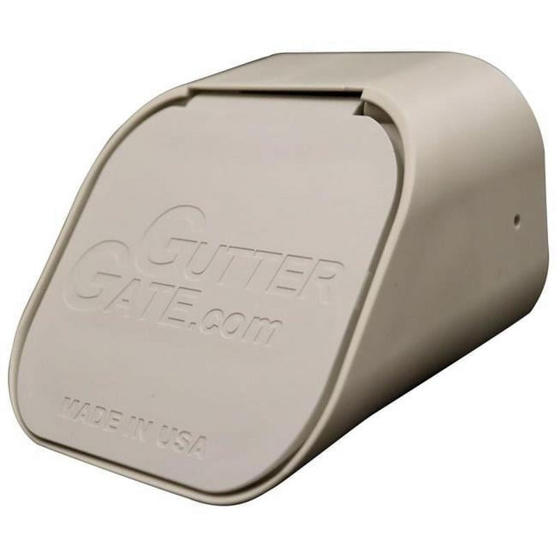 GutterGate 3 in. H X 3 in. W X 4 in. L White Plastic Rectangular Downspout Adapter