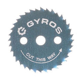 Gyros Tools 7/8 in. D X 1/8 in. Ripsaw Steel Circular Saw Blade 36 teeth 1 pc