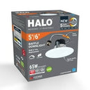 Halo Matte White 5-6 in. W Plastic LED Retrofit Recessed Lighting 6.97 W