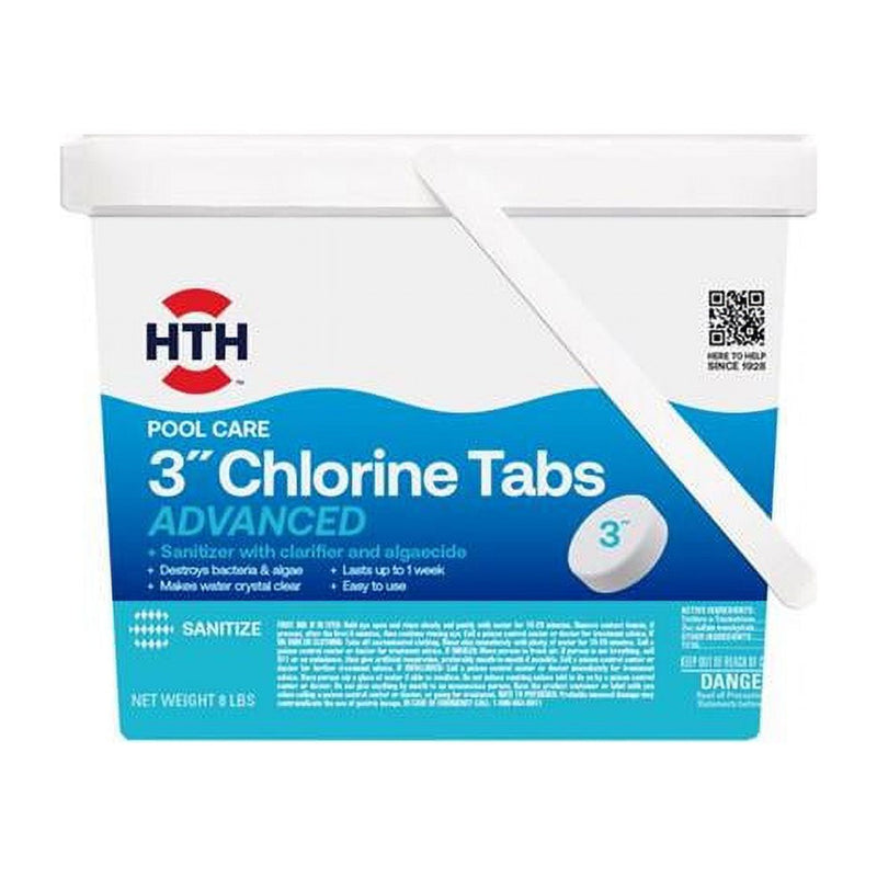 HTH Tablet Chlorinating Chemicals 8 lb