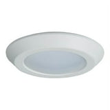 Halo BLD6 Series Matte White 6 in. W Aluminum LED Canless Recessed Downlight 10.3 W