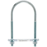 Hampton 0.31 in. X 2-1/2 in. W X 5-1/4 in. L Coarse Zinc-Plated Steel U-Bolt