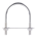 Hampton 5/16 in. X 2-1/2 in. W X 3-1/2 in. L Coarse Stainless Steel U-Bolt